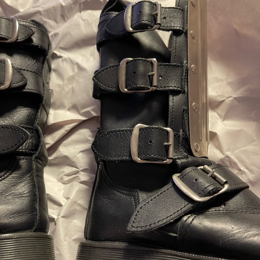 Authentic Gladiator Boots! London Underground - 90’s Industrial!